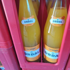 ordal orange glas