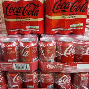 coca cola zero cafeïne vrij 6 x 33cl