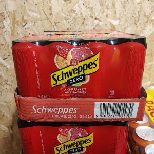 schwepps agrum zero 8 x 33 cl