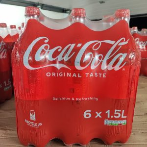 12 flessen Belgische Coca cola